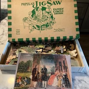 VINTAGE 1930's Jigsaw Puzzle of the week